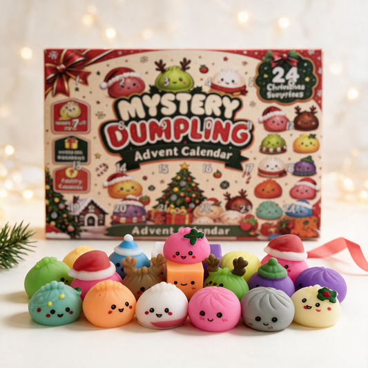 Voňavý adventní kalendář – 24 měkkých originalních knedlíčků